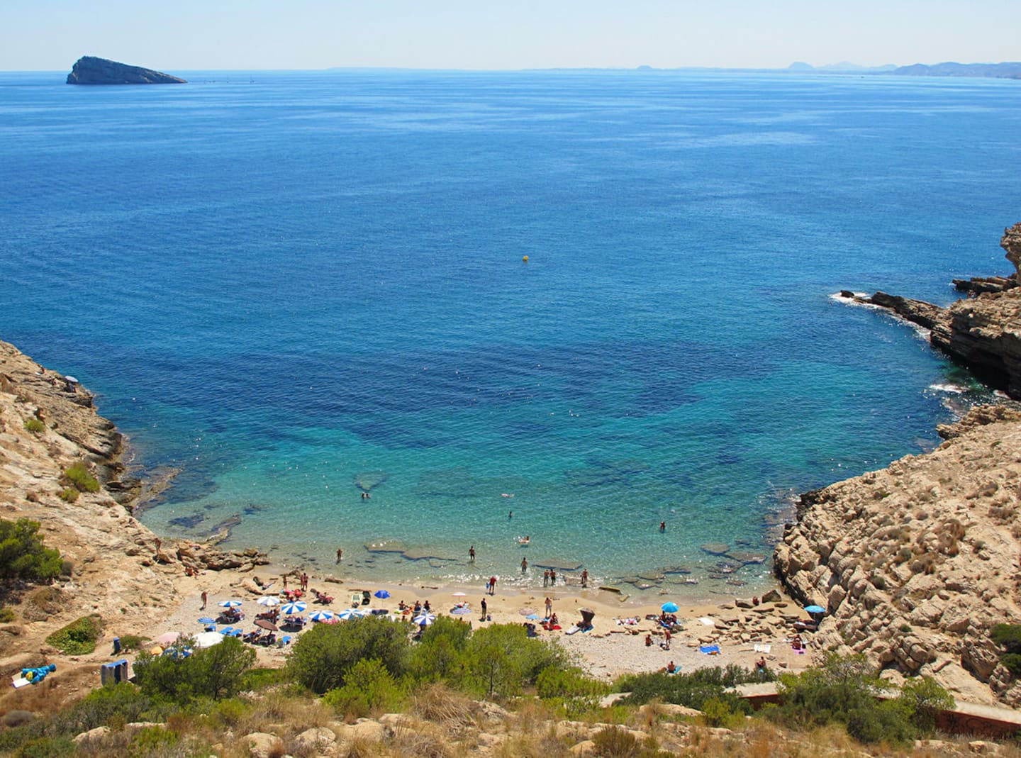 Almadrava Bay beach