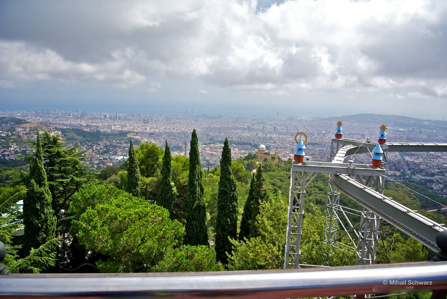 View from Mount Tibidabo