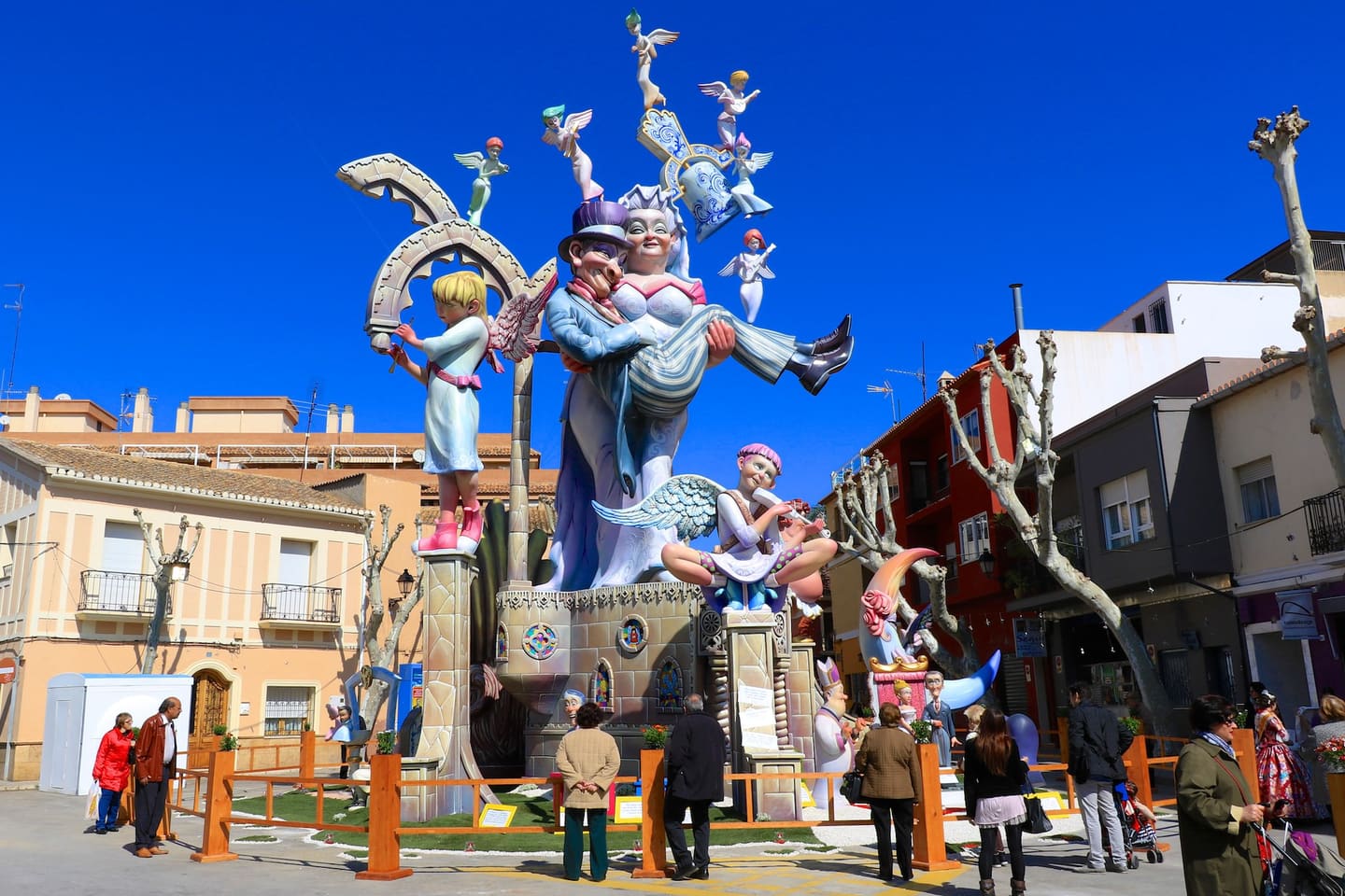 Fallas Figures in Denia